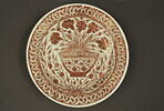 Plat au bouquet d'oeillets, image 2/6