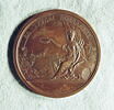 Médaille : De la part de la Société économique libre (récompense), non daté., image 1/2