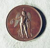 Médaille : Président de la Société d’histoire naturelle Fischer, 1840., image 2/2
