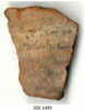 ostracon, image 1/2