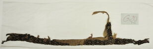 bande décorative d'habillement ; fragment, image 2/2