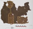 bande décorative d'habillement ; tabula ; fragment, image 1/2