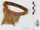 manche d'habit ; bande de poignet ; fragment, image 1/2