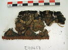 décor de textile ; fragment, image 2/2