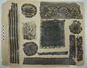 bande décorative d'habillement ; orbiculus ; tabula ; fragment, image 3/3