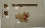 bande décorative d'habillement ; décor de textile ; fragment, image 2/2