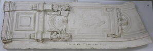 Deuxième esquisse du piédroit de l'escalier Mollien (Vénus), côté gauche, image 1/5