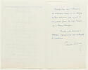 Lettre autographe signée Paul Signac à Raymond Escholier (?), 9 janvier, image 1/2