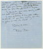 Lettre autographe signée René Piot à André Joubin, image 1/6
