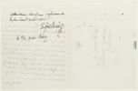 Lettre autographe signée Delacroix à Augustin Varcollier, 6 mai 1842, image 1/2