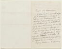 Lettre autographe signée Delacroix à Augustin Varcollier, 24 février, image 2/2