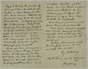 Lettre autographe signée d'Eugène Delacroix à Jenny le Guillou, Strasbourg, 21 août 1859, image 1/2