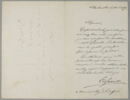 Lettre autographe signée E. Lassalle à Ary Scheffer, datée Montmartre 4 avril 1857, image 1/2