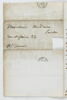 Lettre autographe signée Eugène Delacroix à Pierre Andrieu, 