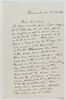 Lettre autographe signée Paul Jamot à Maurice Sérullaz, dimanche 16 octobre 1938, image 2/2