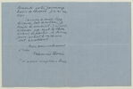 Lettre autographe signée Maurice Denis à Raymond Escholier, 19 juillet, image 1/2