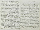Lettre autographe signée Delacroix au comte de Mornay, 30 juillet 1838, image 1/4