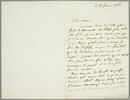 Lettre autographe signée Delacroix à Charles Rivet, 23 février 1861, image 2/2