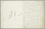 Lettre autographe signée Delacroix à Charles Rivet, 16 mai, image 2/2