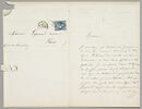 Lettre autographe signée Me Félix Simon à Eugène Legrand, Metz, 17 août 1863, image 2/2