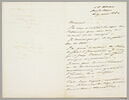 Lettre autographe signée Achille Piron à Eugène Legrand, Sainte-Adresse, 19 août 1863, image 2/2