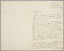 Lettre autographe signée Achille Piron à Eugène Legrand, Sainte-Adresse, 25 août 1863, image 2/2