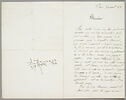 Lettre autographe signée Jenny Le Guillou à Eugène Legrand, 30 août 1863, image 2/2