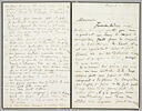 Lettre autographe signée Léon Riesener à Eugène Legrand, Beuzeval, 5 septembre 1863, image 1/2