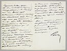 Lettre autographe signée Achille Piron à Eugène Legrand, Paris, 10 août 1864, image 2/2