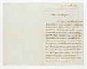 Lettre autographe signée Eugène Delacroix destinée à Pierre-Antoine Berryer, 17 oct. 1855, image 1/2