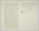 Lettre autographe signée Pierre-Antoine Berryer destinée à Eugène Delacroix, 30 juillet 1862, image 1/2