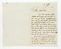 Lettre autographe signée Eugène Delacroix destinée à Pierre-Antoine Berryer , 7 février, image 1/2