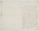 Lettre autographe signée Pierre-Antoine Berryer destinée à Eugène Delacroix, jeudi 27 juillet, image 1/2