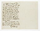 Lettre autographe signée Eugène Delacroix à Pierre-Antoine Berryer, 11 mai 1856, image 1/2