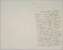 Lettre autographe signée Pierre-Antoine Berryer destinée à Eugène Delacroix, 10 juin 1857, image 2/2