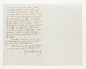Lettre autographe signée Eugène Delacroix destinée à Pierre-Antoine Berryer, 8 février 1858, image 1/4