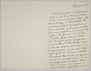 Lettre autographe signée Pierre-Antoine Berryer destinée à Eugène Delacroix, 5 avril 1858, image 2/2