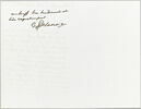 Lettre autographe signée Eugène Delacroix destinée à Pierre-Antoine Berryer, 14 août 1862, image 2/2