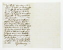 Lettre autographe signée Eugène Delacroix destinée à Pierre-Antoine Berryer, Champrosay 19 oct., image 1/2