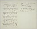 Lettre autographe signée Eugène Legrand destinée à Pierre-Antoine Berryer, 17 août 1863, image 1/2