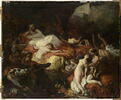 La Mort de Sardanapale, d'après Eugène Delacroix, image 2/2