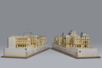 Maquette d'étude et de présentation de l'aile Richelieu, image 4/14