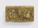 Boîte avec le chiffre H et L et son écrin, image 9/9
