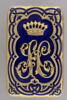 Boîte avec H sommé d'une couronne de baron germanique, image 5/6