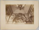 [Plafond des appartements d'été d'Anne d'Autriche (détail) : salle des Empereurs], image 2/2