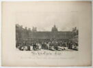 Vue de la Cour du Louvre / Prise pendant l'Exposition des Produits de l'Industrie Française dans les Jours Complémentaires de l'An IX, image 2/2