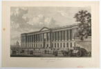 Vue de la façade du Louvre, côté de l'Est, image 2/2