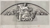 Bas-relief d'un des frontons de l'Attique de la Cour carrée du Louvre, image 1/2