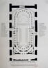 Plan de la salle des spectacles du palais des Tuileries, et des dispositions qui ont été faites, pour le Banquet Impérial, le jour du Mariage de l'Empereur, image 1/2
