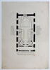 Plan de la salle des spectacles du palais des Tuileries, et des dispositions qui ont été faites, pour le Banquet Impérial, le jour du Mariage de l'Empereur, image 2/2